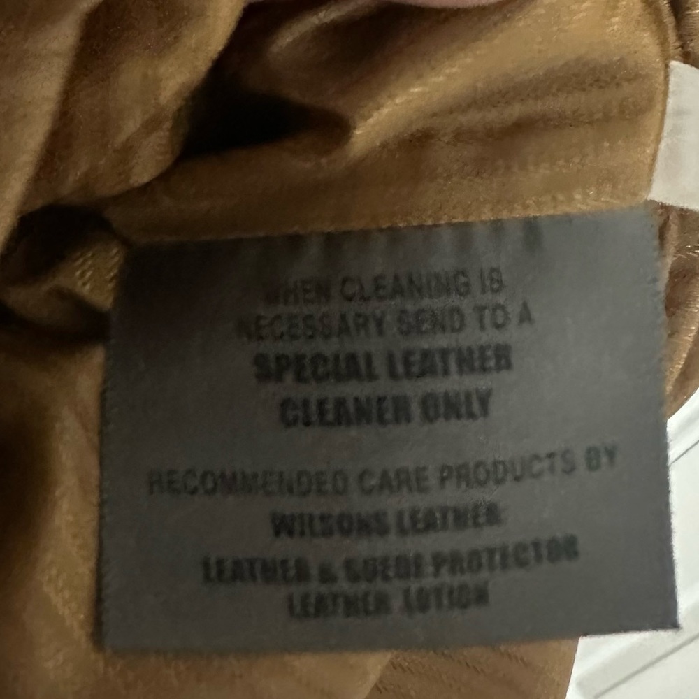 Wilson Leather x Pelle Studio Camel Jacket‎ Medium - Picture 12 of 13